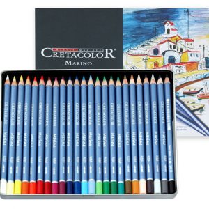 Набор карандашей акварельных Cretacolor "Marino" 36 цв в металле